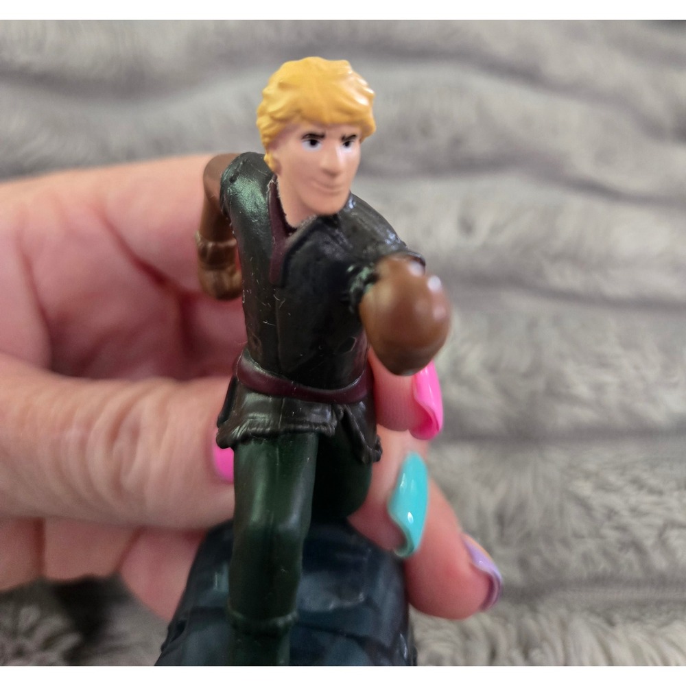 Disney Frozen 2 Kristoff Figure 2019 McDonalds Happy Meal Toy Running Action - Picture 6 of 7